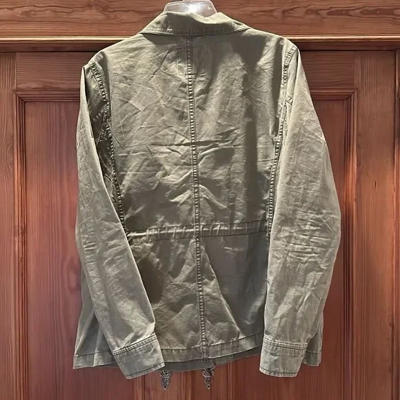 Madewell Utility Jacket in Olive Green - Picture 4 of 11
